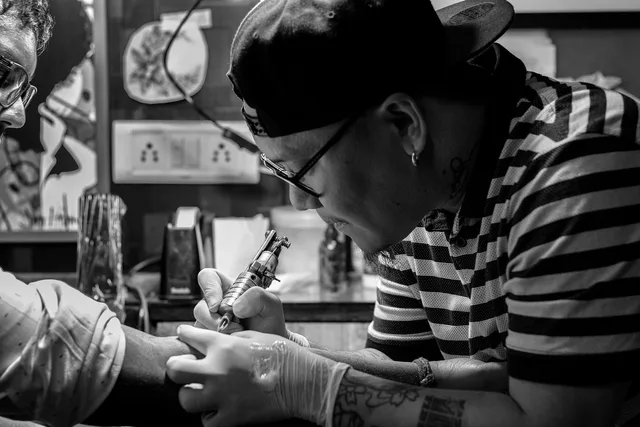 artist, tattoo, creative, tattooist, tattooing, machine, fashion, salon, skin, studio, culture, professional, lifestyle, master, body, hand, drawing, design, sterile, man, black, gloves, process, pain, ink, female, create, caucasian, concentration, needle, woman, tool, technician, style, arm, gray pain, gray body, gray tools, gray culture, gray creative, gray drawing, tattoo, tattoo, tattoo, tattoo, tattoo, tattooist, tattooing, tattooing, salon. Twelve tests for tattoo studio software in a trial week